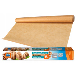 PAPIER DO PIECZENIA BRĄZOWY 6M/38CM