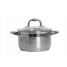 GARNEK GRUBE DNO POKRYWKA 4,5L 22 CM STALOWY INDUKCJA GAZ