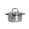 GARNEK GRUBE DNO POKRYWKA 4,5L 22 CM STALOWY INDUKCJA GAZ