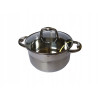 GARNEK GRUBE DNO POKRYWKA 4,5L 22 CM STALOWY INDUKCJA GAZ