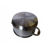 GARNEK GRUBE DNO POKRYWKA 4,5L 22 CM STALOWY INDUKCJA GAZ