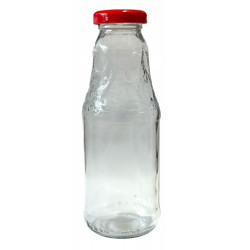 BUTELKA NA SOK 330 ML Z ZAKRĘTKA FI 38 KUBUSIÓWKA 1SZT