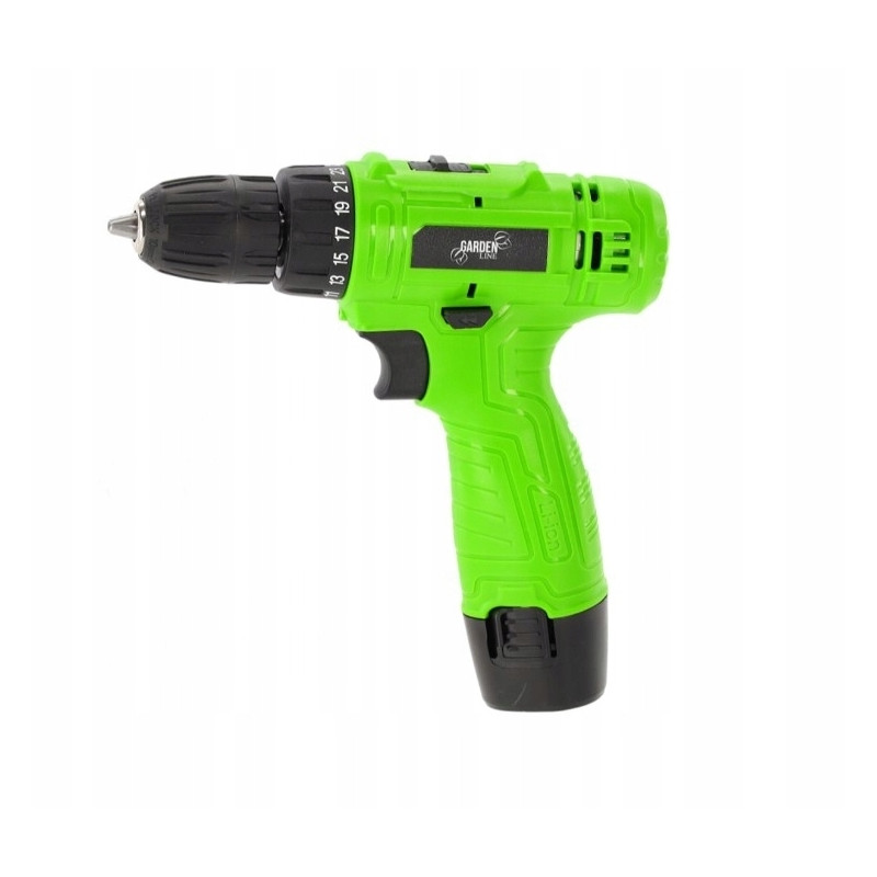 GardenLine Wiertarko-wkrętarka akumulatorowa 500W 12V