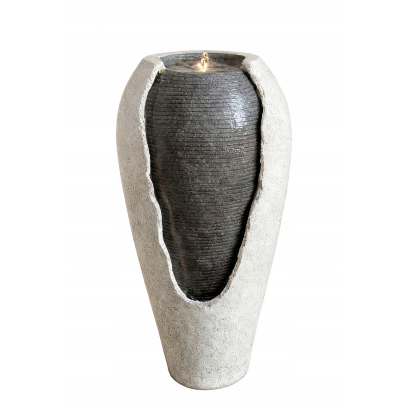 FONTANNA OGRODOWA WAZON 36 X 38 X 76 CM LED