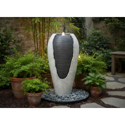 FONTANNA OGRODOWA WAZON 36 X 38 X 76 CM LED