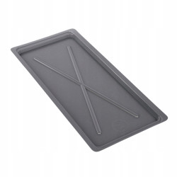 TACKA SREBRNA SZEROKA 50X22.5CM (DO SUSZAREK 50CM)