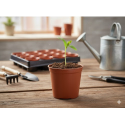 Doniczki na Rozsady Komplet Paletka Plastik 20 szt 6 cm
