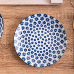 Talerzyk deserowy porcelanowy talerz na ciasto Altom Design Arabeska 20 cm