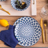 Talerzyk deserowy porcelanowy talerz na ciasto Altom Design Arabeska 20 cm
