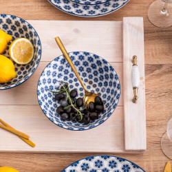 Miska na zupę 0,7l sałatki salaterka porcelanowa Altom Design Arabeska 17cm
