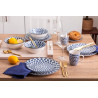 Miska na zupę 0,7l sałatki salaterka porcelanowa Altom Design Arabeska 17cm