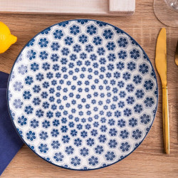 Talerz obiadowy płytki porcelanowy Altom Design Arabeska 26 cm
