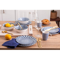 Talerz obiadowy płytki porcelanowy Altom Design Arabeska 26 cm