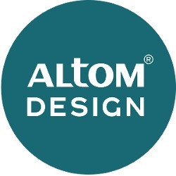 Talerz obiadowy płytki porcelanowy Altom Design Arabeska 26 cm