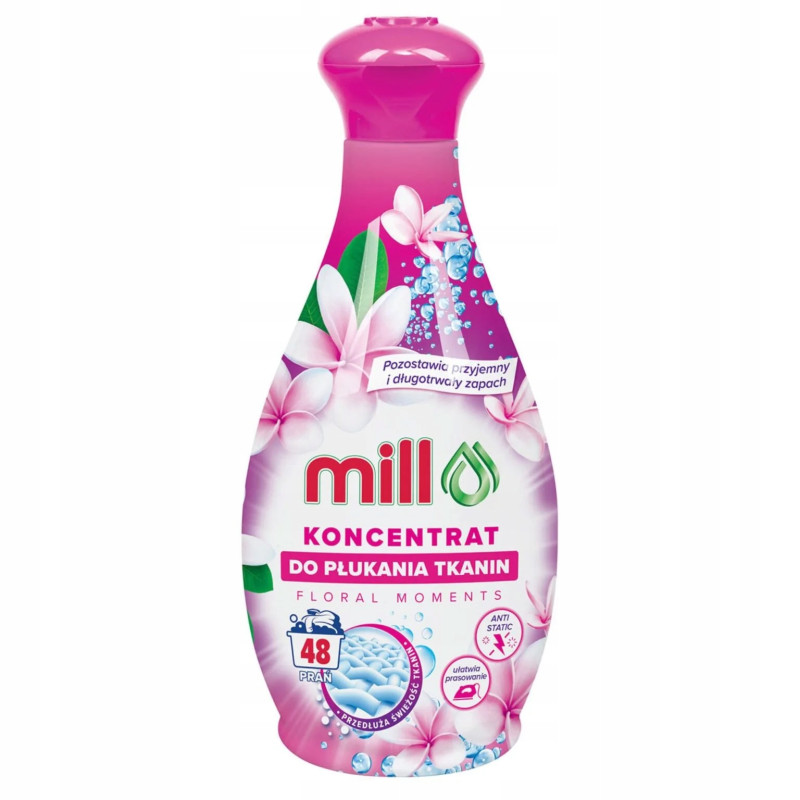 MILL koncentrat do płukania tkanin FLORAL MOMENTS 1,3 L