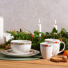 TALERZ DESEROWY WINTER TEA 20cm świąteczny zimowy talerzyk