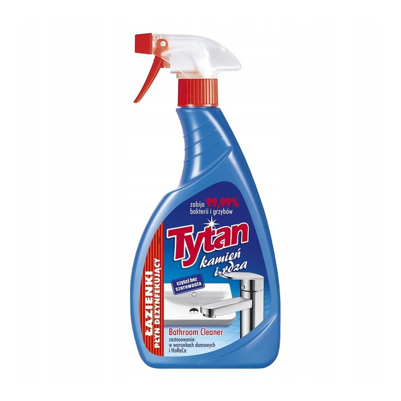 Tytan Płyn dezynfekujący w sprayu do łazienki kamień i rdza 500 g