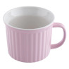 Kubek na zupę ceramiczny duży kubek do kawy Altom Design Fusion Pink 650 ml