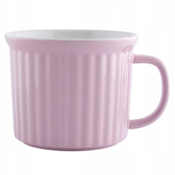Kubek na zupę ceramiczny duży kubek do kawy Altom Design Fusion Pink 650 ml