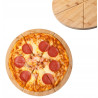 Drewniana deska do pizzy krojenia bambusowa Altom Design okrągła 33 cm