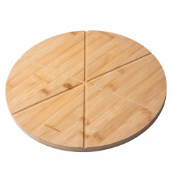 Drewniana deska do pizzy krojenia bambusowa Altom Design okrągła 33 cm