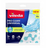 Vileda Ściereczka Uniwersalna z Enzymami Pro Clean 4 sztuki