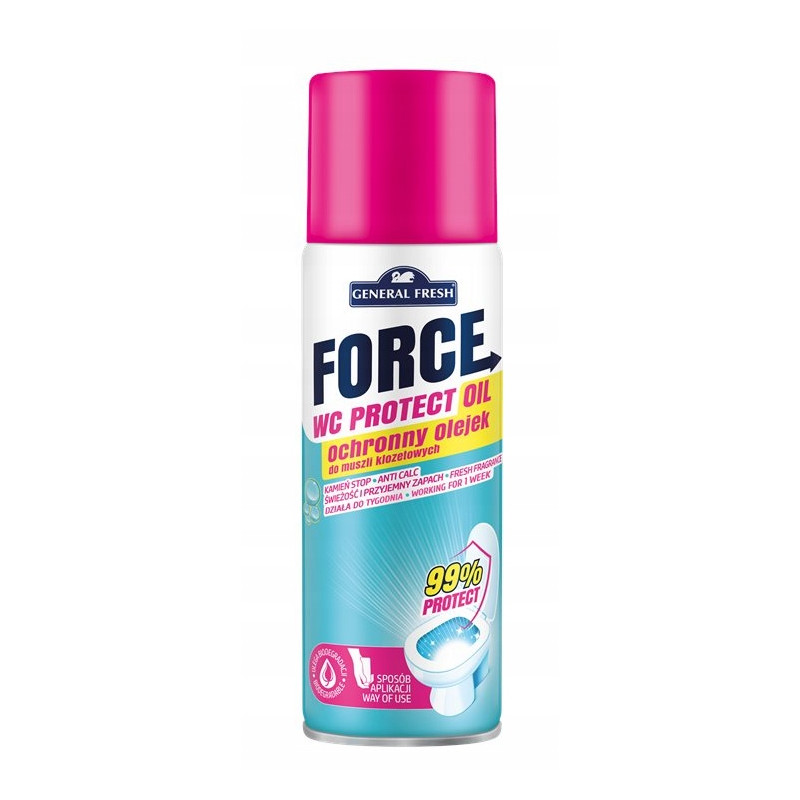 GENERAL FRESH FORCE WC OIL OCHRONNY OLEJEK DO MUSZLI KLOZETOWYCH
