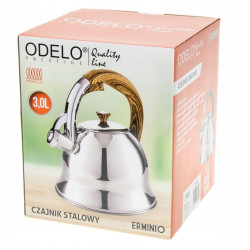 Czajnik stalowy tradycyjny 3 L Odelo