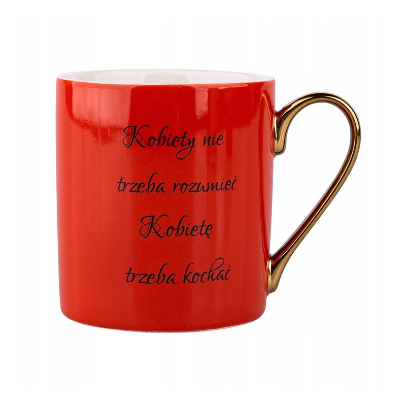 KUBEK NA PREZENT WALENTYNKI KUBEK DO KAWY Z NAPISEM 300ml