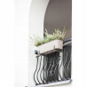 SKRZYNKA BALKONOWA DONICZKA RATTAN 60cm karmel