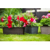 SKRZYNKA BALKONOWA DONICZKA RATTAN 60cm antracyt