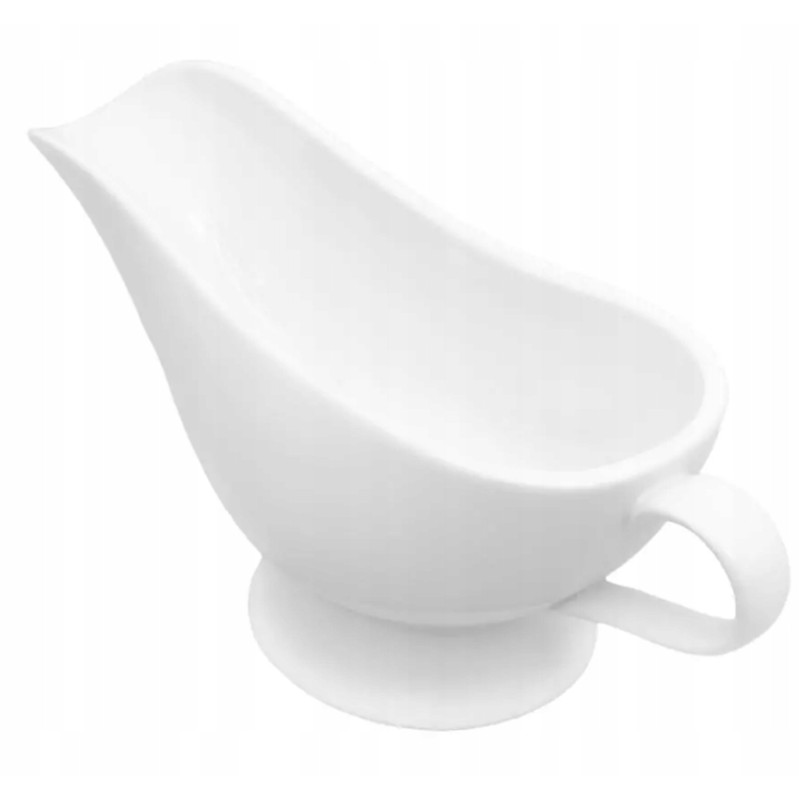 SOSJERKA PORCELANOWA DIPÓWKA NACZYNIE DO PODAWANIA SOSU 360ml