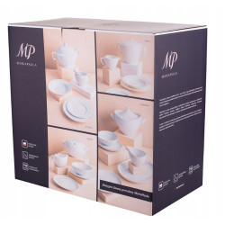 Serwis obiadowy talerze dla 6 osób porcelana MariaPaula Nova 24 el.