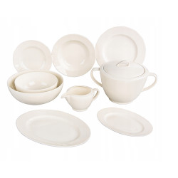 Serwis obiadowy talerze dla 6 osób porcelana MariaPaula Nova 24 el.