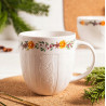 Kubek świąteczny porcelanowy do kawy herbaty Altom Design Winter Tea 615 ml