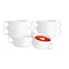 Zestaw 6 szt bulionówki miseczki do zupy porcelanowe Altom Regular 280 ml