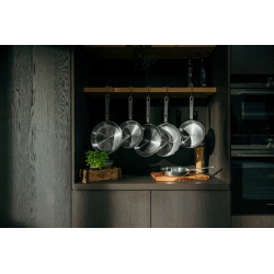 SKOTTSBERG STAILNESS STEEL PATELNIA 28 CM STAL NIERDZEWNA