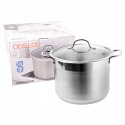 ARDEN Garnek wysoki z pokrywką 28 cm / 13 l / stal nierdzewna