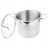 ARDEN Garnek wysoki z pokrywką 24 cm / 9 l / stal nierdzewna