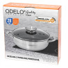 Patelnia 28 indukcja Z POKRYWĄ VELIO ODELO greblon C3