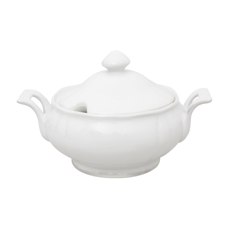 BIAŁA WAZA DO ZUPY 2.8L ANYA NA ZUPĘ PORCELANA