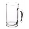 Ciężki Kufel do piwa szklany pokal szklanka 490 ml