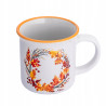 KUBEK CERAMICZNY Z WYWINIĘTYM RANTEM 320 ML DEK. JESIEŃ 3