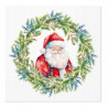 Świąteczne serwetki 33×33 cm - Motyw Joyful Claus, 20 szt.