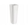 Ambition wazon dekoracyjny salsa biały 16,5CM