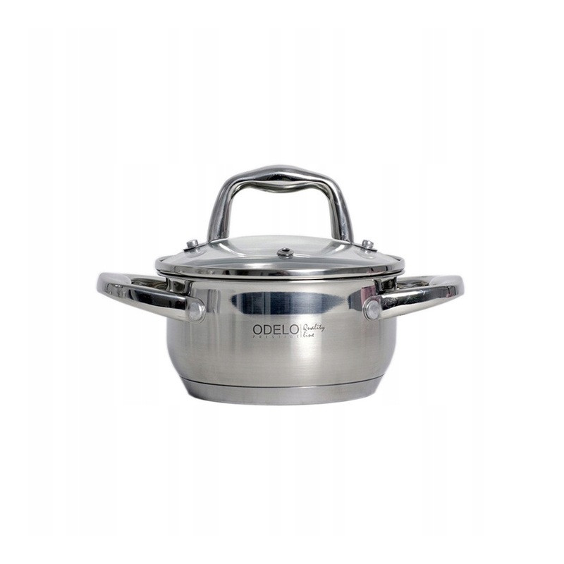Garnek stalowy VELIO 14cm 1,2 litra