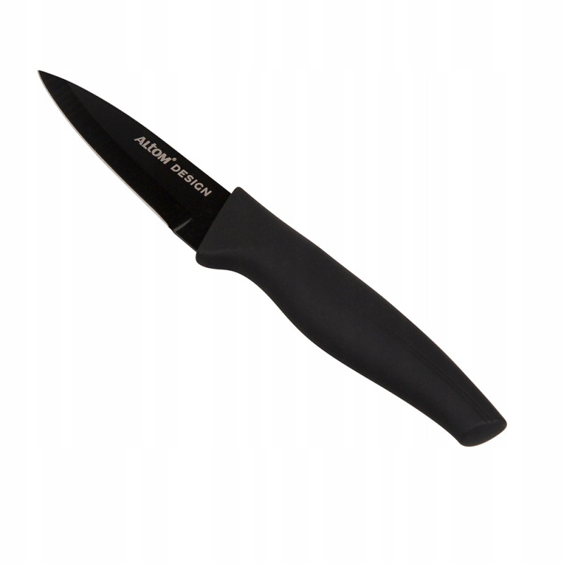 Nóż do obierania owoców i warzyw Altom Design czarny 19,5 cm