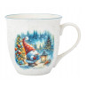 Duży kubek świąteczny porcelanowy XXL 630ml Ozdoby Świąteczne