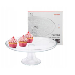 PATERA TORTOWNICA NA NODZE 30 CM TALERZ DO CIASTA