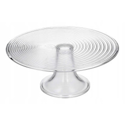 Stojak PATERA NA CIASTO na TORT szklana 27 cm